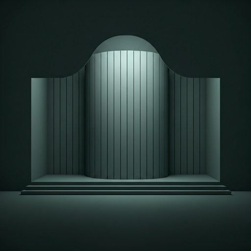 Technical abstract architectural visualization
